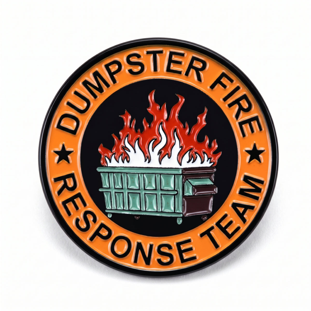 Dumpster Fire Pin